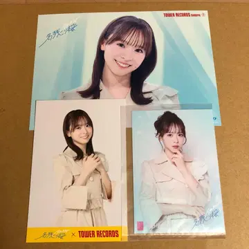 AKB48 쿠라노오 나루미 명나리 벚꽃 3종 세트