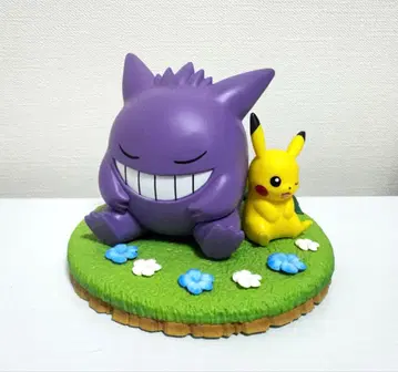 포켓몬 편안한 타임 피카츄 & 겐가 피규어