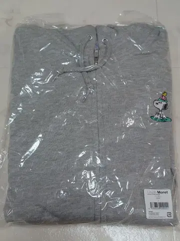 스누피 후드티 L 모네전 PEANUTS 콜라보