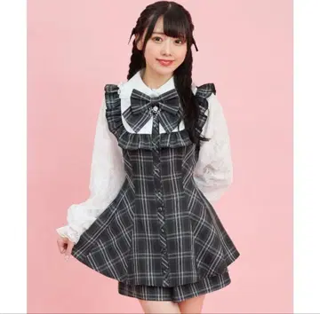 Secret Honey 레이스 소매 & 레이스 요크 셋업