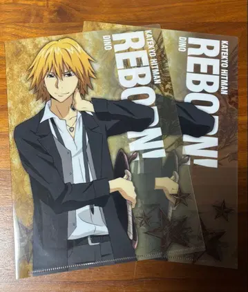 가정교사 히트맨 REBORN! 클리어 파일 디노 2장 세트