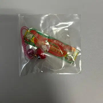 레어! 지역 한정 키티 신슈 한정 사과 매달기 스트랩