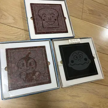 호빵맨 카레빵맨 화강암 그림 타일