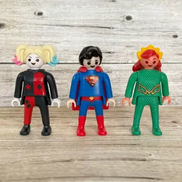 DC 플레이모빌 슈퍼히어로 킨더 서프라이즈 3개 세트 2