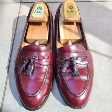 Alden 693 버건디 태슬 로퍼 8.5