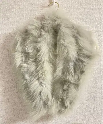 snidel 스나이딜 퍼 티펫 머플러 민트 블루