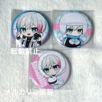 BobSappAim 밥사프에임 너와 나의 증명 캔뱃지 3개 세트