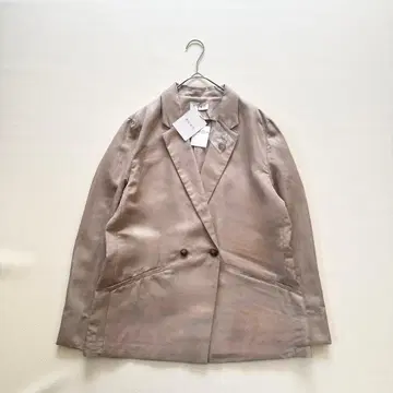 [ 미사용 새상품 ] 플라스테 리오셀 린넨 테일러드 자켓