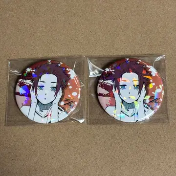 블루 록 이토시 사에 캔뱃지 홀로그램 캔뱃지
