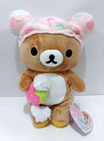 레트로 리락쿠마 봉제 인형 목욕탕 버스 타임 이치고 봉제 인형