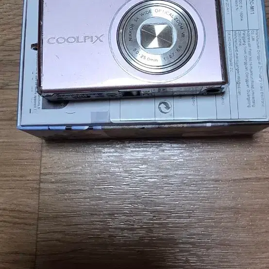 니콘 COOLPIX s640 핑크색 디지털카메라
