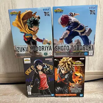 나의 히어로 아카데미아 THE MOVIE XrossLink 피규어 4개
