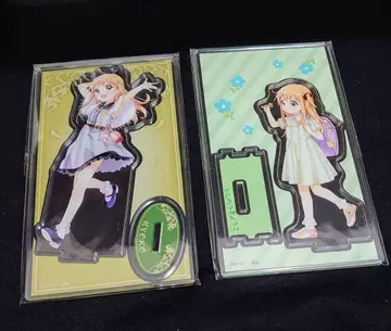 2개 세트 사토 쿄코 유루유리 아크릴 스탠드 고라쿠부 메모리