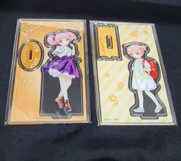 2개 세트 요시카와 치나츠 유루유리 아크릴 스탠드 고라쿠부 메모리