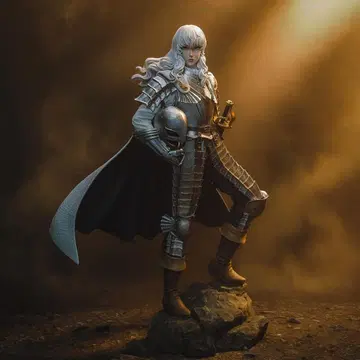 1/8 미도색 미조립 피규어 레진 키트 [ 그리피스 베르세르크 ]