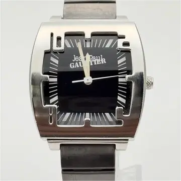 장 폴 고티에 작동 손목시계 아날로그 SS