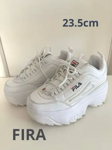 FILA DISRUPTOR II 휠라 디스럽터 2 웨지 통굽 23.5