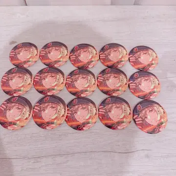 마시로 토모야 셔플 캔뱃지 15개