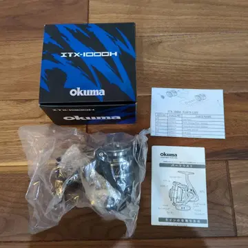 새상품 OKUMA ITX-1000H 스피닝 릴 아징 등 라이트 게임