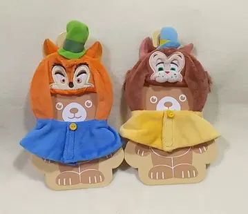 유니베어 봉제 인형 키체인 코스튬 판초 정직한 존 기디언