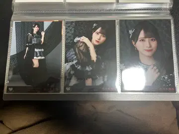 브로마이드 사사키 마이카 블랙 의상 컴프