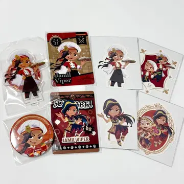 새상품 트위스테 자밀 그리힐 기숙사복 마스셰프 카드 아크릴 스탠드 캔뱃지