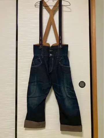 Lee 서스펜더 팬츠 데님 점프수트