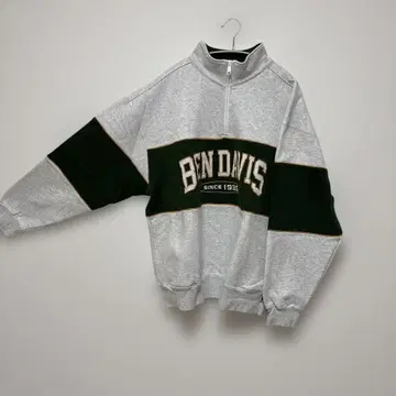 BEN DAVIS 하프 지퍼