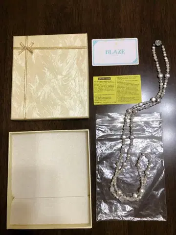 담수 진주 목걸이 문스톤 롱 목걸이 90cm 졸업식 입학식 엄마용