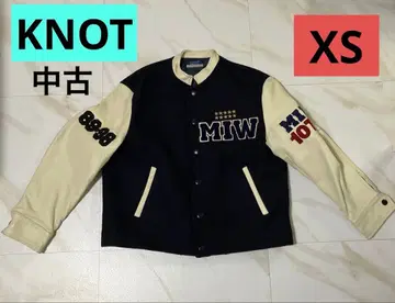 KNOT 바시티 자켓 중고품 XS