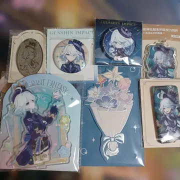 원신 프리나 캔 배지 아크릴 스탠드 묶음 판매