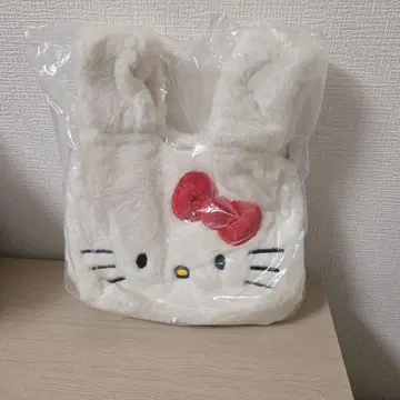 [미사용 새상품] 키티파 토트백과 부속품 키티 지갑 포함