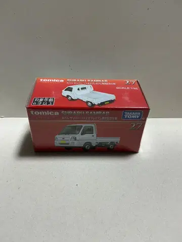 토미카 스바루 삼바 카 오브 더 이어 결정 초회 한정판