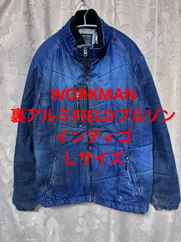 WORKMAN 뒷면 알루미늄 FIELD 블루종 인디고 L 사이즈