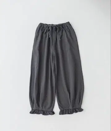 nest robe upcyclelino 천축 턱 헴 팬츠