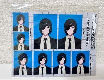 체인소 맨 히메노 id 스티커 증명 사진