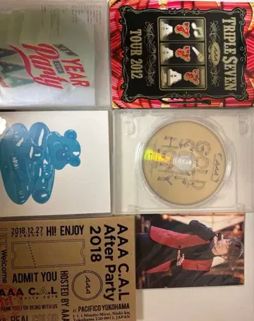 AAA DVD 케이스 소책자 묶음 판매 세트