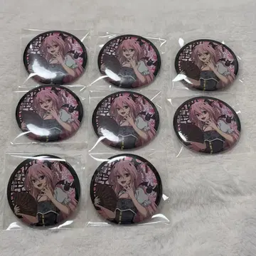 종말의 세라프 쿠루루 캔뱃지 8개 세트