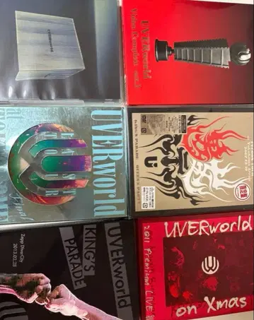 UVERworld 케이스 소책자 묶음 판매 세트