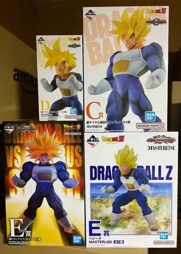 제일복권 드래곤볼 근육질 4종 세트