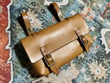 herz 헬츠 가로형 벨트 파우치 안장 백 툴 파우치 단종 레어