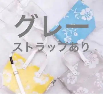 DEAN & DELUCA 하와이 한정판 하이비스커스 토트백 그레이