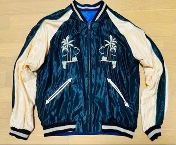 테일러 토요 스카잔 리버서블 L 사이즈 TT13756 하와이 x 호랑이