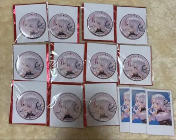 니지산지 도쿄 공연 시이나 유이카 폴라로이드 카드 N 캔뱃지 묶음 판매