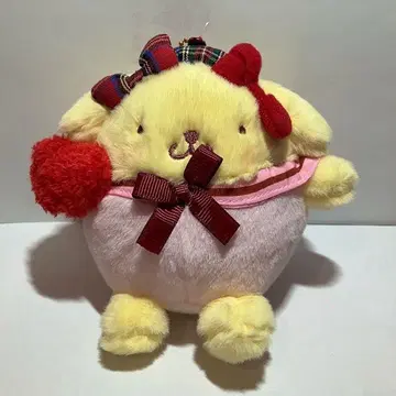 산리오 리본러브 폼폼푸딩 마스코트 홀더