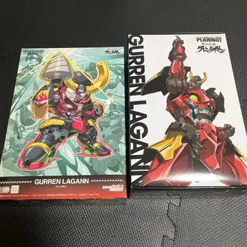 MODEROID PLAIOBOT 천원돌파 그렌라간 세트