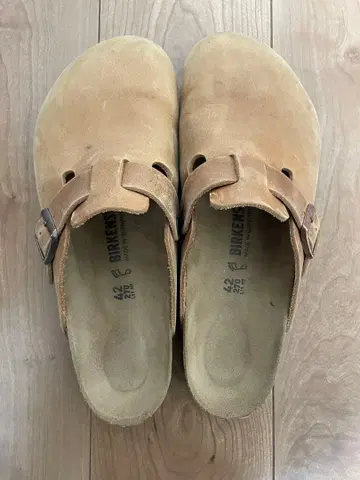 BIRKENSTOCK BOSTON 베이지 42(27.0cm)