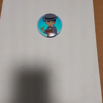 코난 플라자 한정판 트레이딩 앤티크 캔뱃지 에도가와 코난