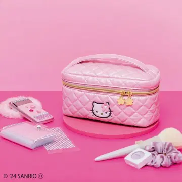 HELLO KITTY 50th ANNIVERSARY 퀼트 파우치