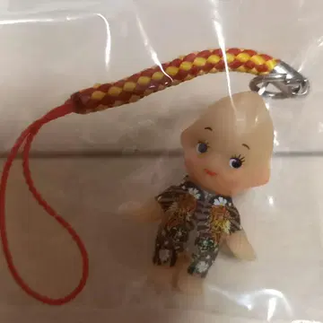 레어 자수 큐피 스트랩